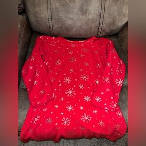 Wonder Nation Red Long Sleeve Shirt